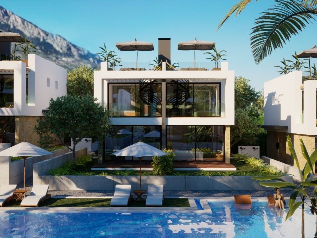 VILLAS FOR SALE IN KYRENIA LAPTA REGION