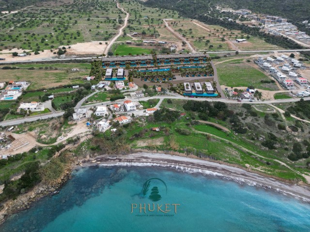 2+1 LUXURY GARDEN FLOOR DETACHED SEA VIEW FLATS WITH POOL IN GIRNE ESENTEPE