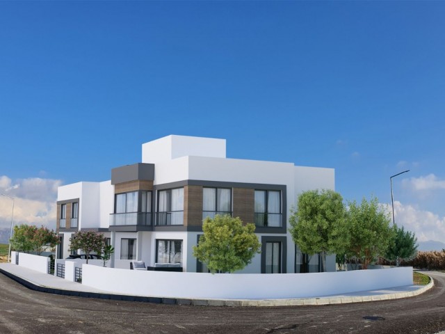 VILLA - SIFIR 3+1 , BACELI, AILELER ILE POPULER BOLGE   TESLIME HAZIR