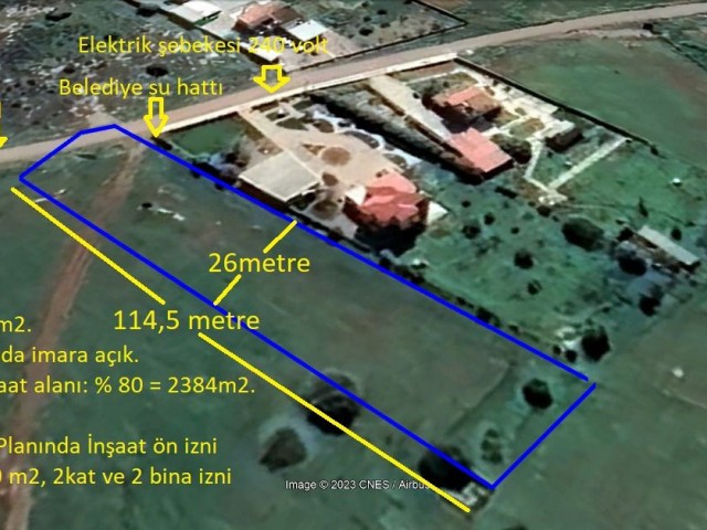 HIGHLY ZONED - ON THE MAIN ROAD, SUITABLE FOR RESIDENTIAL AND LODGING CONSTRUCTION, OPPORTUNITY PURC