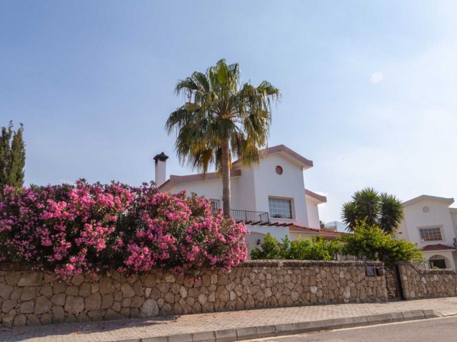 Sea and Mountain View Villa for Sale in Catalkoy, Kyrenia