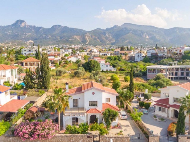 Sea and Mountain View Villa for Sale in Catalkoy, Kyrenia