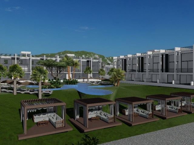 Studio-Apartment in der Projektphase in Esentepe, Kyrenia