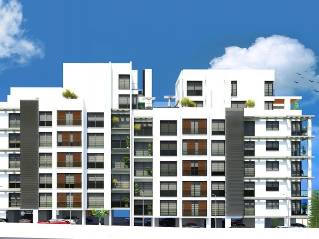 Girne Kaşgar'da Satılık Deniz Manzaralı 2+1 Penthouse