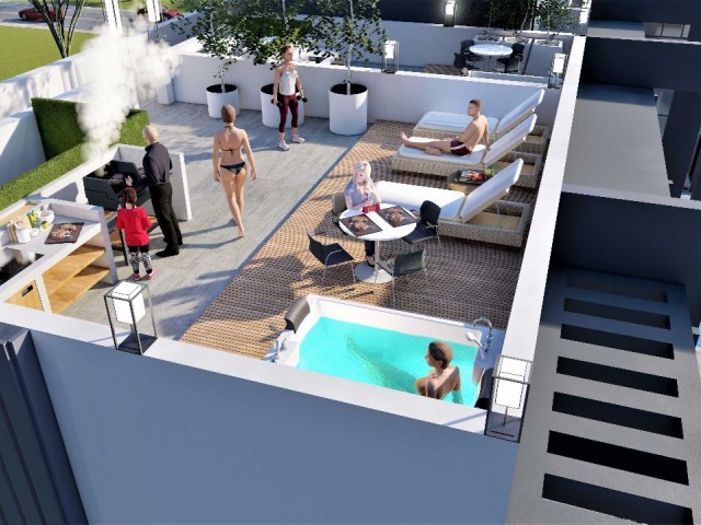 Iskele's Fastest Selling Project - Loft Apartments with High Rental Income, Suitable for Investment and Vacation