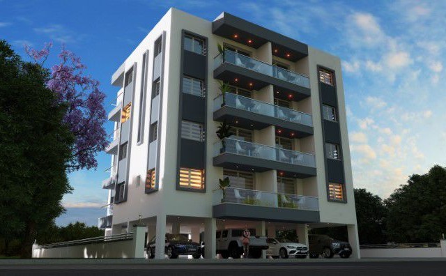 2+1 Wohnungen zum Verkauf im Zentrum von Famagusta, in der Projektphase, mit zinslosen 24-Monats-Raten