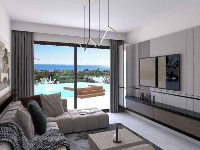 Apartments for sale in the new complex MAKI HILL PARK. Boaz, Iskele, Northern Cyprus.