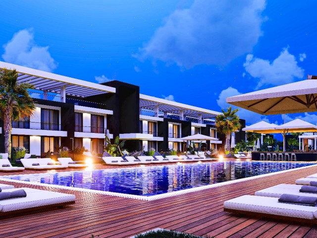 Apartments for sale in a new complex on the first coastline.