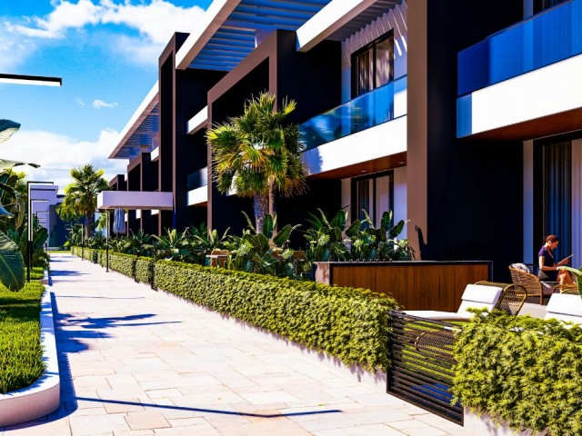 Apartments for sale in a new complex on the first coastline.