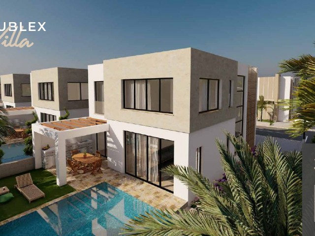 VILLA DUPLEX 3+1 در مجتمع جدید در اوتوکن است.