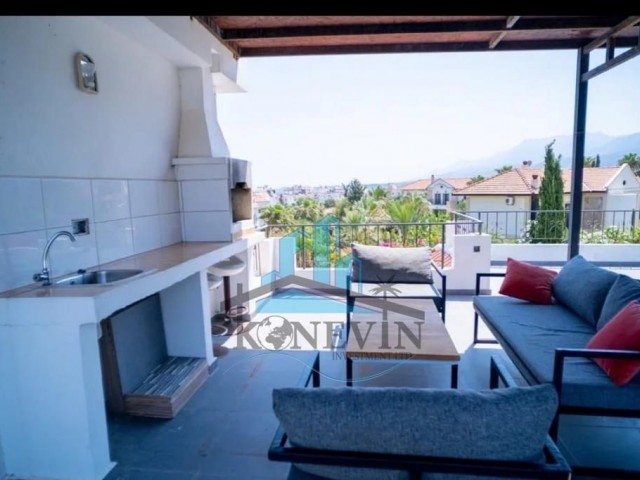 3+1 penthouse for sale in Lapta.