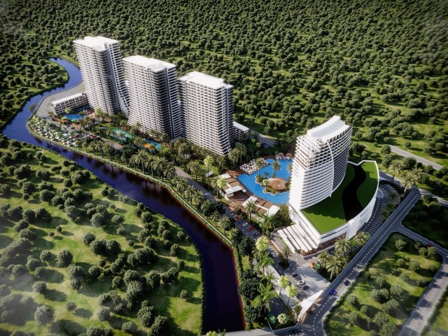 Студия в GRAND SAPPHIRE RESORT, Искеле, Лонг-Бич. Блок Б, 18 этаж.