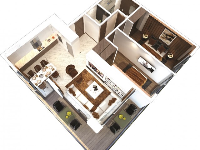 2+1 flat for sale in GRAND SAPPHIRE RESORT BLOCK B