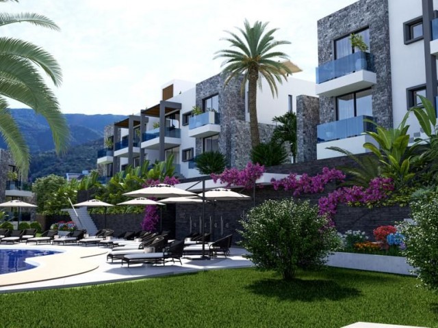 1+1 Opportunity Flat for Sale from a Wonderful Project in Esentepe