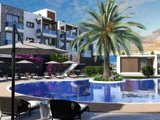 1+1 Opportunity Flat for Sale from a Wonderful Project in Esentepe