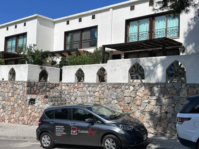 3+1 Twin Villa for Sale in Girne Bellapais with Turkish Title, Shared Pool, Mountain Road and Picnic Area, Nestled With Nature