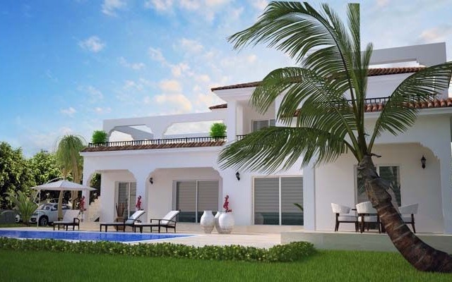 4+1 villa with pool ready for sale with a 7-year payment plan