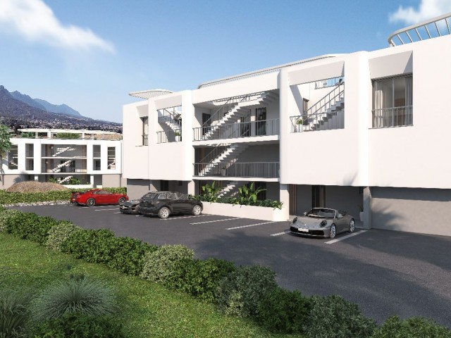 New project in Esentepe with 84 months interest free payment plan 1+1 loft 