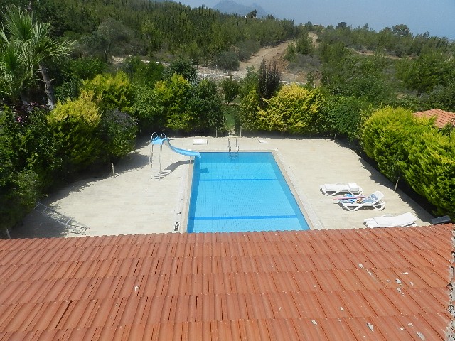 Three bedroom Villa with swimming pool for sale in catalkoy.