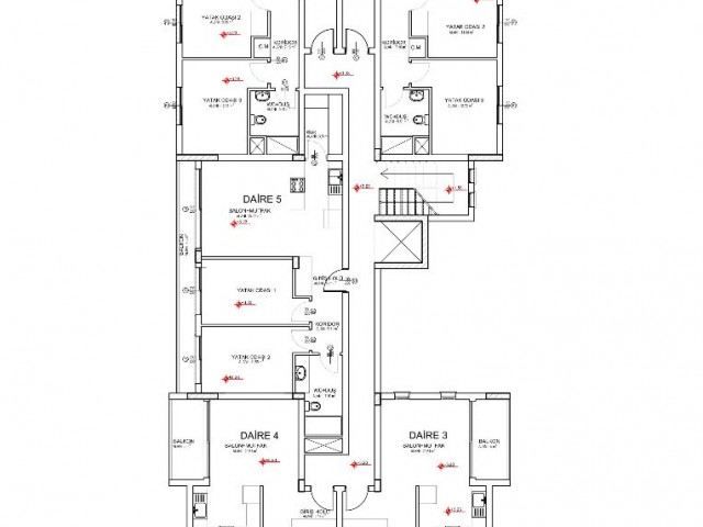 Lefkoşa K. Kaymaklı 2+1 ve 3+1 Projeden Uygun Fiyatlı Daireler