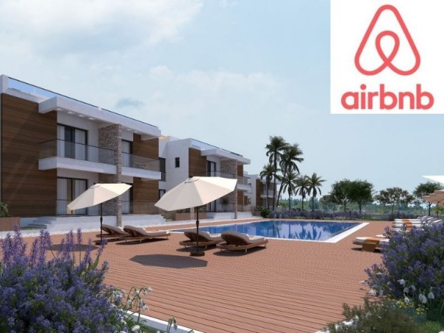 Gelegenheit für eine 2+1-Airbnb-Investition in das Girne-Esentepe-Projekt, 2-jährige Ratenzahlungsmö