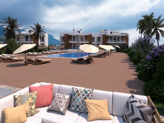 Opportunity for 2+1 Airbnb Investment in Girne Esentepe Project, 2 Years Installment Opportunity