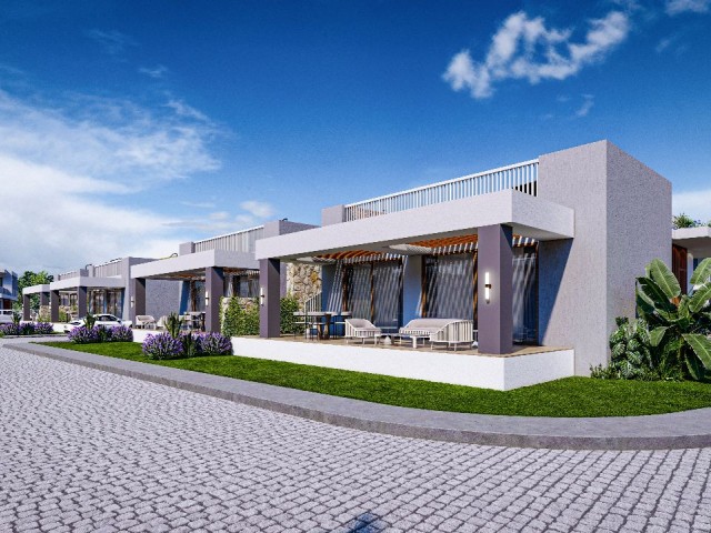 Opportunity from the Project in KARPAZ, the most beautiful and natural region of Cyprus. Located in a site with a private garden and a shared pool.