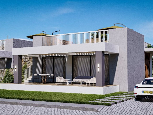 Opportunity from the Project in KARPAZ, the most beautiful and natural region of Cyprus. Located in a site with a private garden and a shared pool.