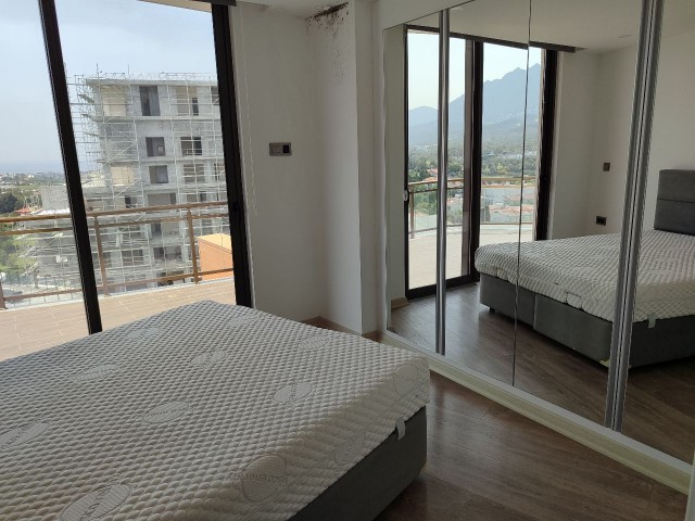 2+1 spacious penthouse for sale in Kyrenia Center Akacan Site