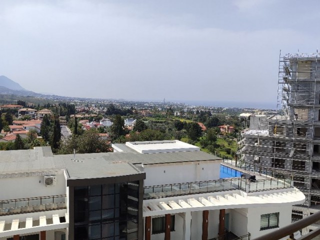 2+1 spacious penthouse for sale in Kyrenia Center Akacan Site