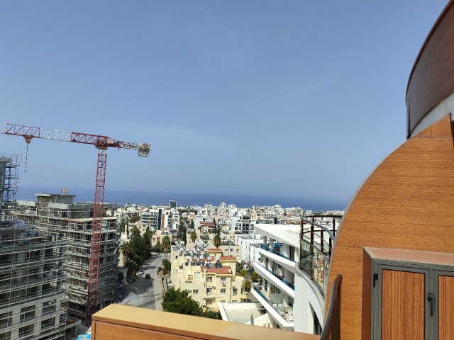 2+1 spacious penthouse for sale in Kyrenia Center Akacan Site