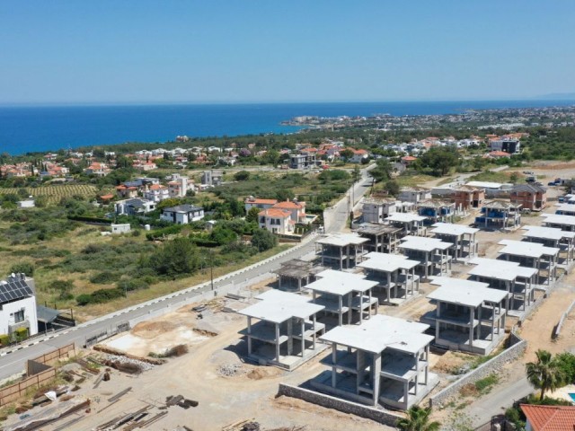 Large Living Area and Large Garden in Kyrenia Alsancak Region and Within the Site; Flexible Payment Plan 40% Down Payment 24 Months Maturity