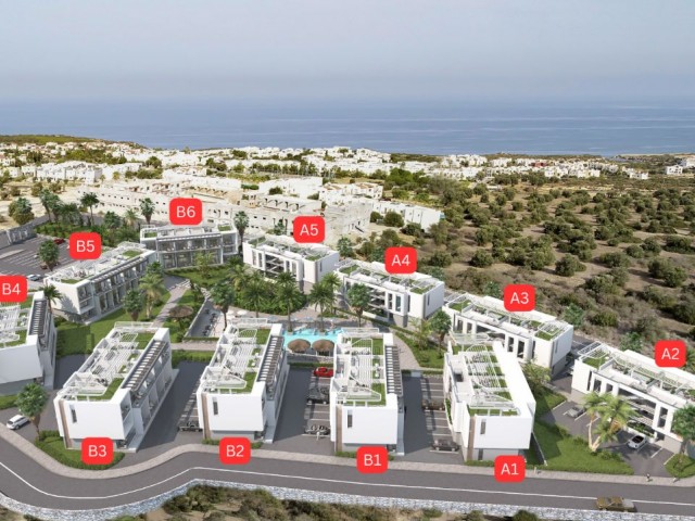 Girne Esentepe, Girne 10 Dk, Site İçinde %40 Peşin 84 Ay Vade