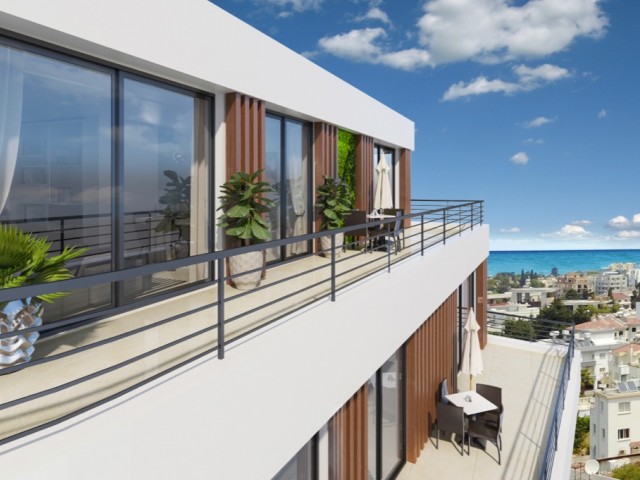 3+1 PENTHOUSE ZUM VERKAUF IM ZENTRUM VON GIRNE DAIRE ZUM VERKAUF ** 