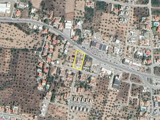 2000 M2 LAND FOR SALE IN GIRNE ÇATALKÖY, NEW TO THE MAIN ROAD WITH COMMERCIAL PERMIT