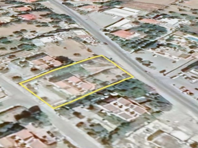 2000 M2 GRUNDSTÜCK ZUM VERKAUF IN GIRNE ÇATALKÖY, NEU AN DER HAUPTSTRAßE MIT GEWERBLICHER GENEHMIGUNG