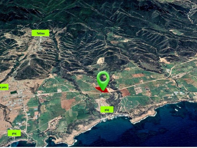 Tatlısu'da Deniz Manzarası Asla Kapanmayacak, Projesi Onaylı Arazi!