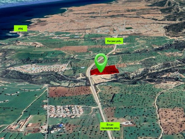 Meerblick in Tatlısu wird niemals geschlossen, projektgenehmigtes Land!