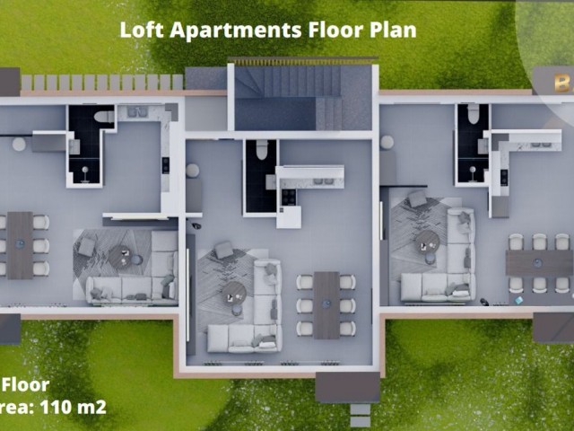 New project consisting of 1+1/2+1 duplex/3+1 duplex flats