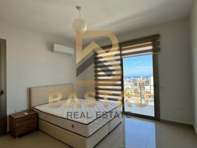 3+1 Flat with Sea View in a Magnificent Location for Rent in Kyrenia Center