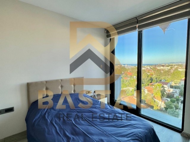 2+1 Sea View Flat in Ultra Lux site in Kyrenia Center