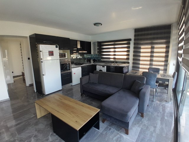 2+1 MODERN AND LUXURIOUS FLAT FOR MONTHLY RENT IN THE CENTER OF KYRENIA ON THE MAIN ROAD