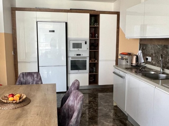 LUXURY 3+1 FLAT WITH SHARED POOL IN KYRENIA CENTER FOR SALE