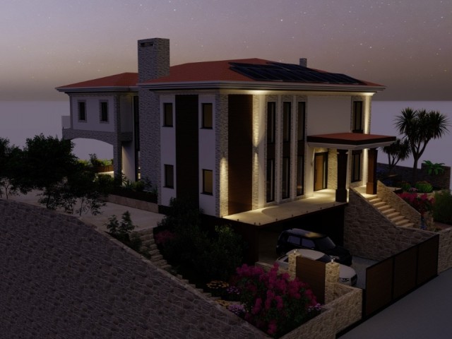 THE MOST LUXURIOUS VILLA IN Alsancak IS FOR SALE