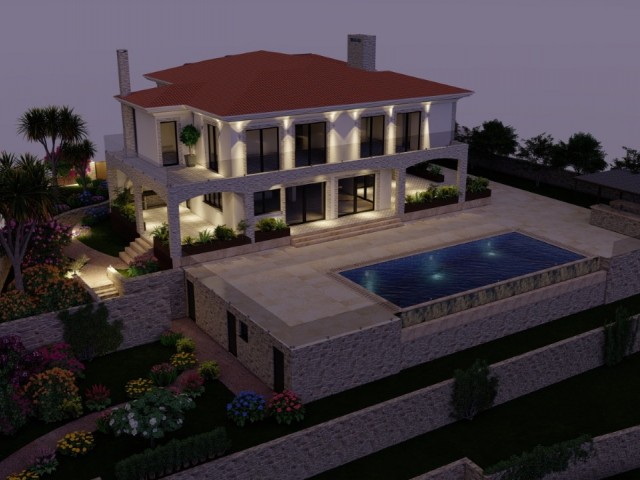 THE MOST LUXURIOUS VILLA IN Alsancak IS FOR SALE