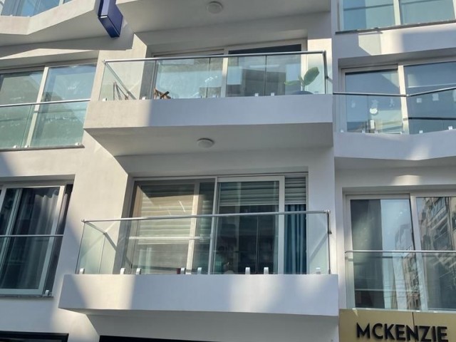 1+1 FLAT FOR SALE IN İSKELE LONG BEACH, 250 METERS FROM THE SEA