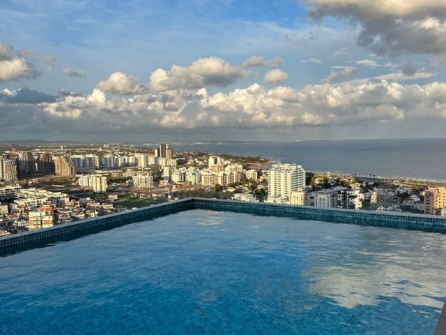 Verkauf 2+1 im Grand Sapphire Resort mit Blick auf Famagusta mit Designpaket