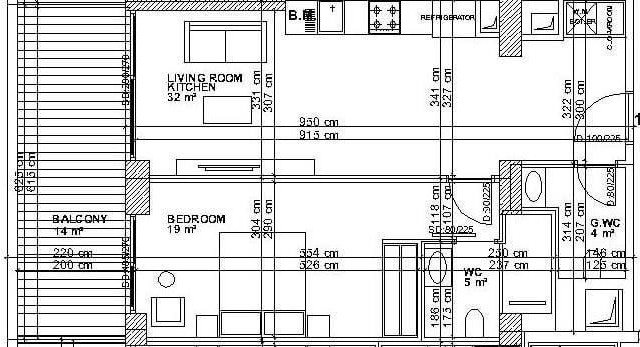 Sale 1+1 in Grand Sapphire Resort with furniture and appliances