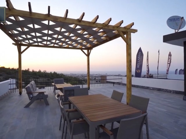 Satılık lüks 4+1 Penthouse Bellapais, Girne, Kuzey Kıbrıs