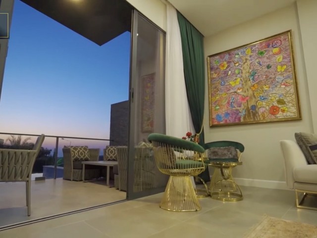 Luxurious 4+1 Penthouse for sale Bellapais, Girne, North Cyprus 